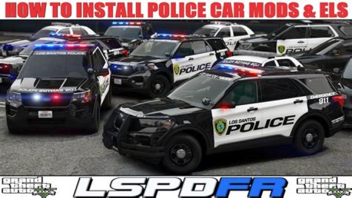 How to install police mod gta 5 ps4