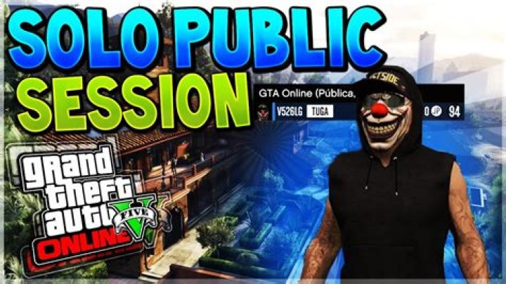 How to join a public session alone gta