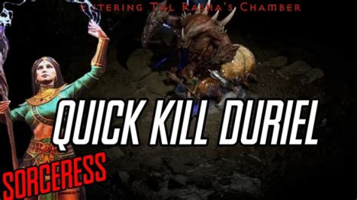 How to kill duriel diablo 2