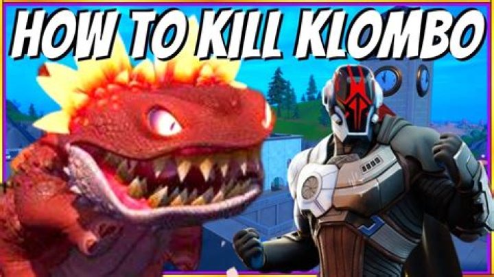 How to kill klombo in fortnite