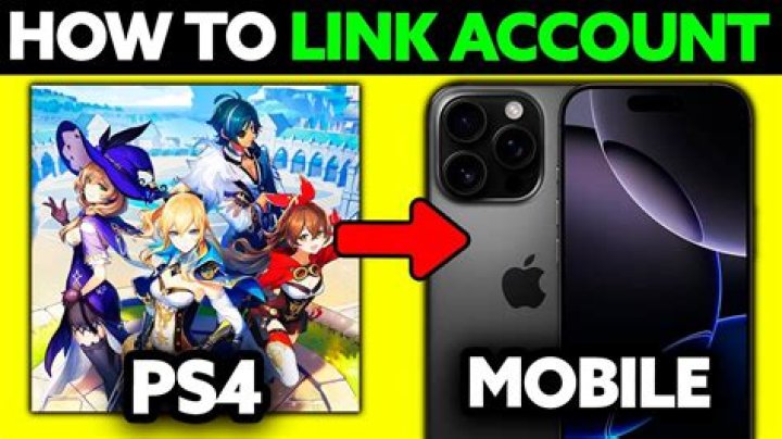 How to link genshin impact ps4 to mobile