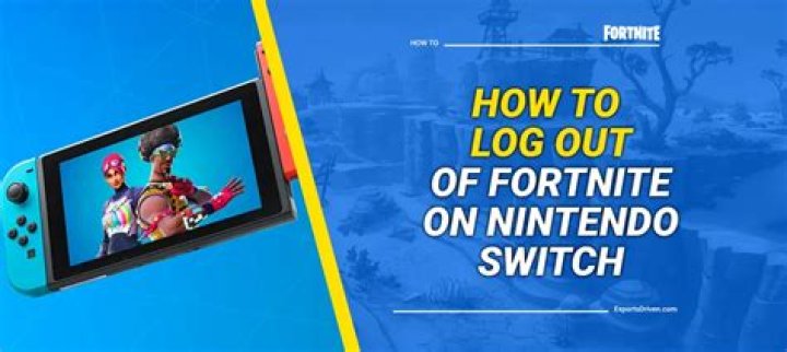 How to log into fortnite on switch