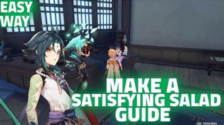 How to make a delicious satisfying salad in genshin impact
