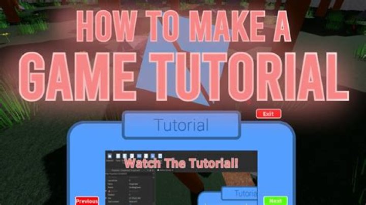 How to make a game roblox