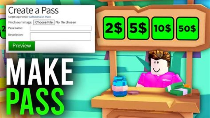 How to make a gamepass on roblox