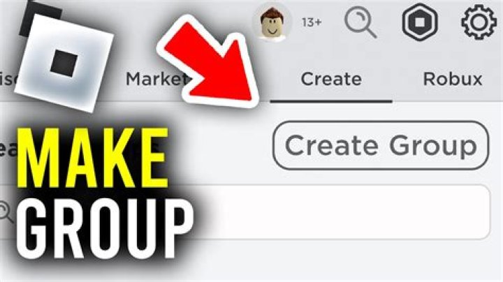 How to make a group in roblox
