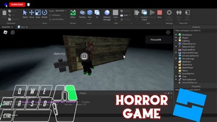 How to make a horror game in roblox