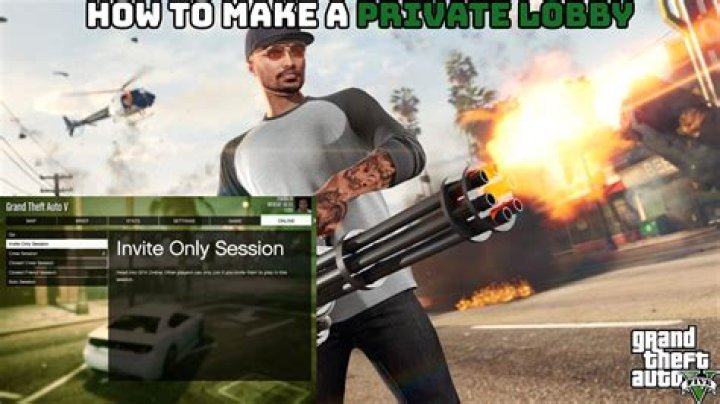 How to make a private lobby in gta