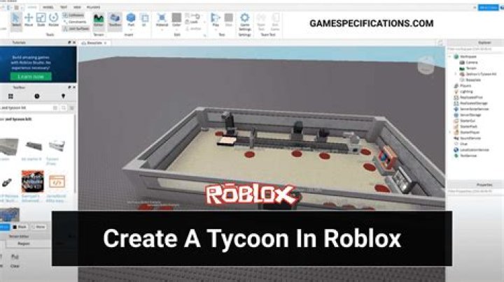 How to make a tycoon on roblox 2018