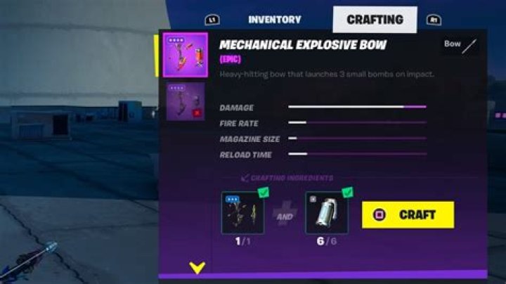 How to make explosive bow fortnite