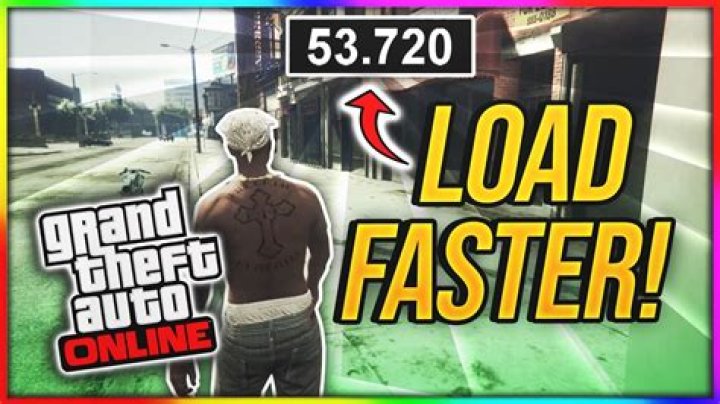How to make gta online load faster