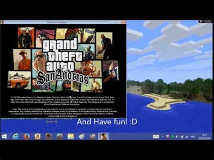 How to make gta san andreas windowed