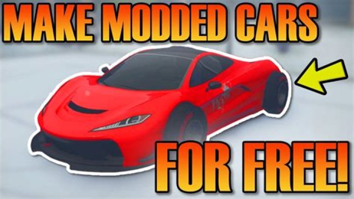 How to make modded cars in gta 5