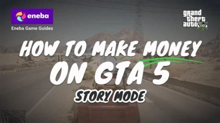 How to make money in gta v story mode