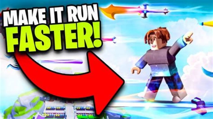 How to make roblox run faster