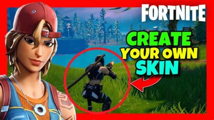 How to make your own skin in fortnite