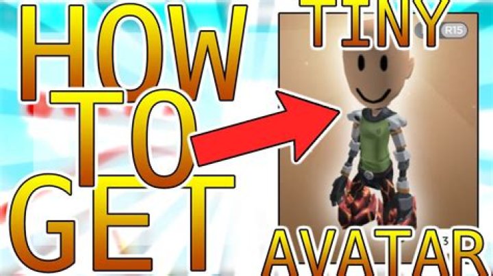 How to make your roblox avatar small