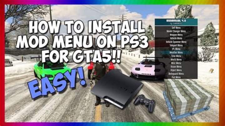How to mod gta online ps3