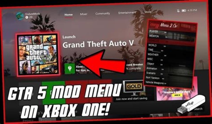 How to mod xbox one gta 5