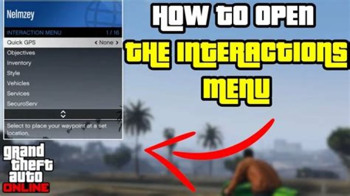 How to open interaction menu gta 5