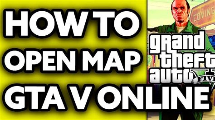 How to open map in gta 5