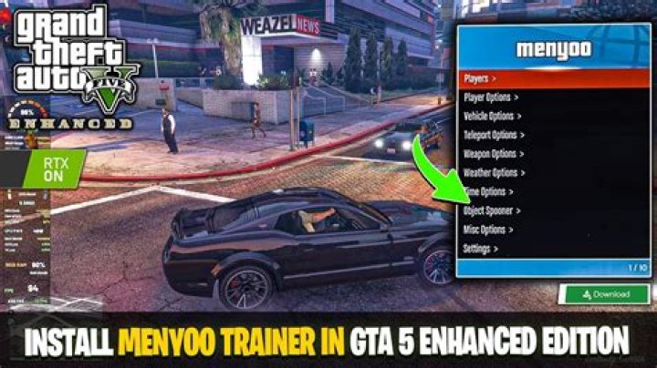 How to open menyoo in gta 5 pc