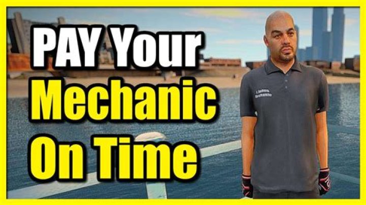 How to pay the mechanic in gta v