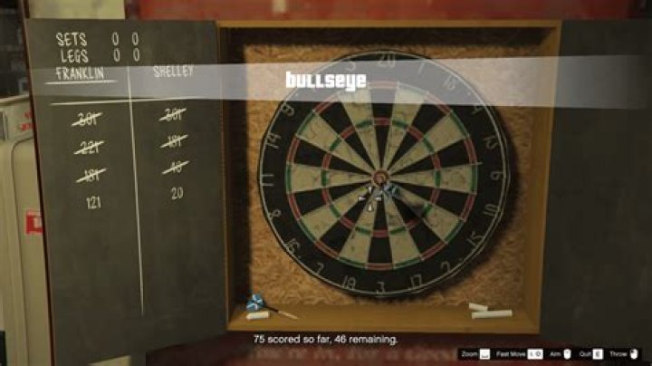 How to play darts gta 5