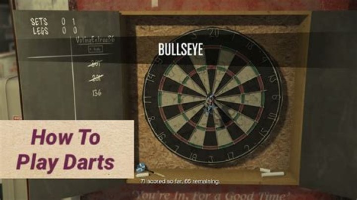 How to play darts in gta 5