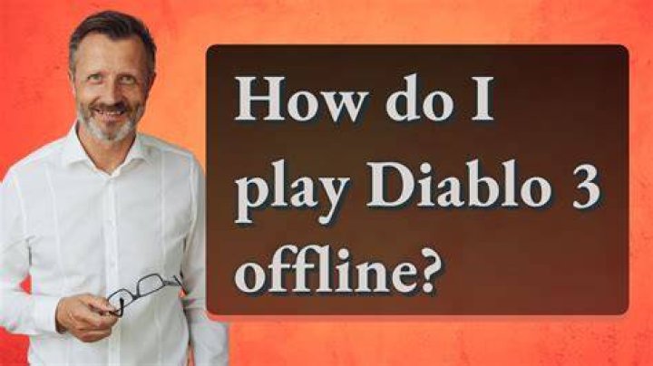 How to play diablo 3 offline pc