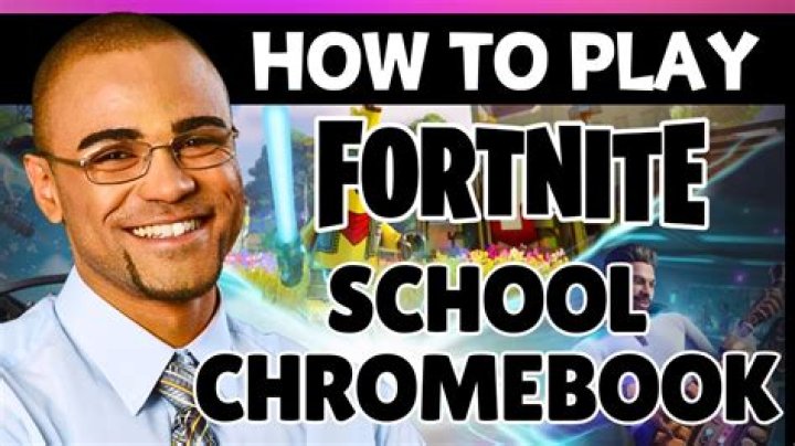 How to play fortnite on a school chromebook