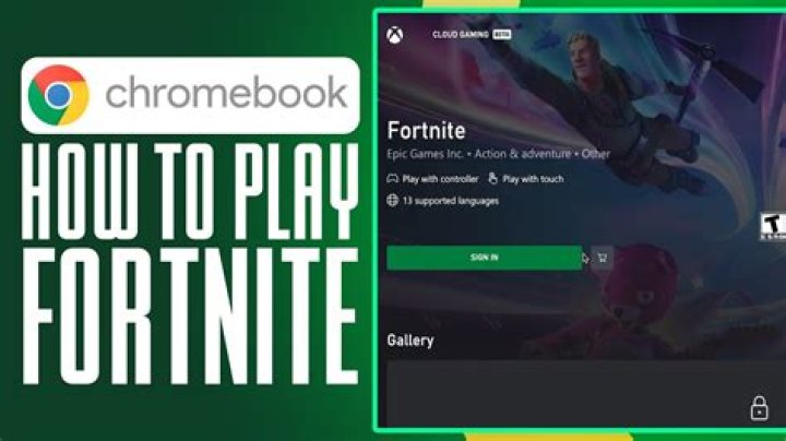 How to play fortnite on chromebook without geforce now