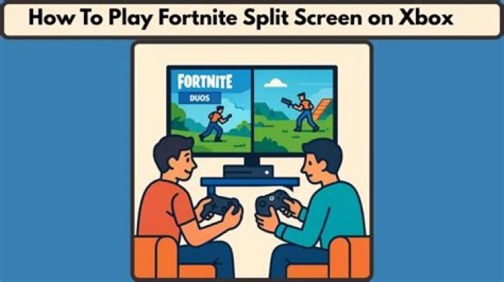 How to play fortnite split screen on xbox