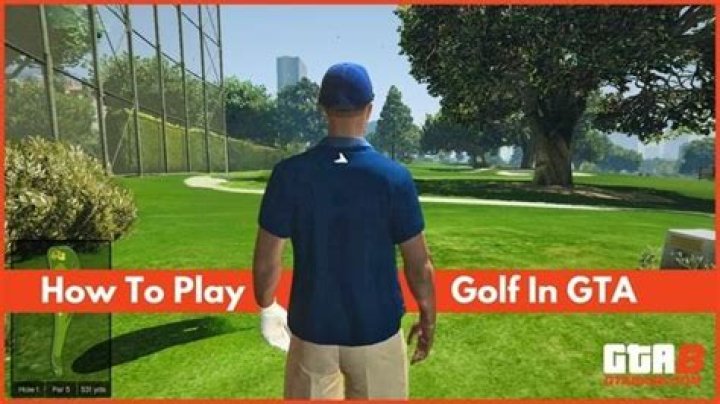 How to play golf in gta 5 online