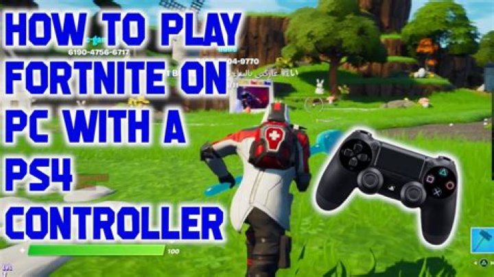 How to play pc with ps4 fortnite