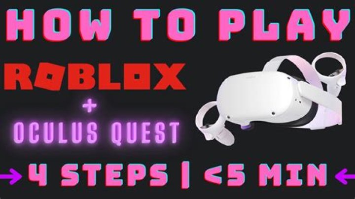 How to play roblox vr on oculus quest