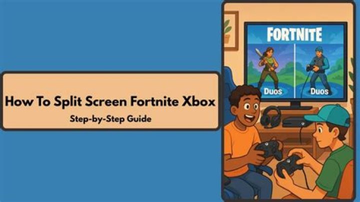How to play split screen fortnite on xbox