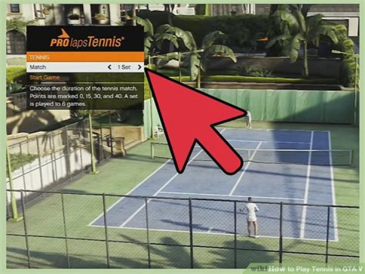 How to play tennis in gta 5