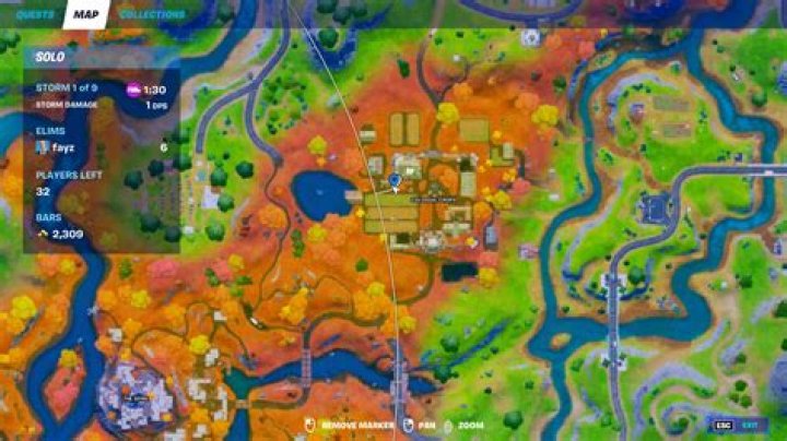 How to play the last log in fortnite