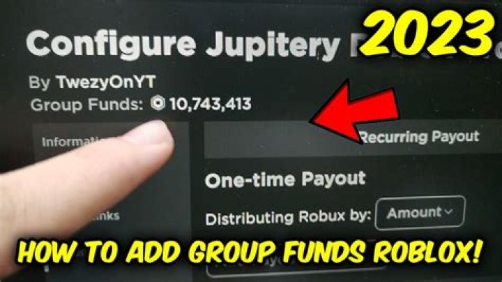How to put funds in your roblox group