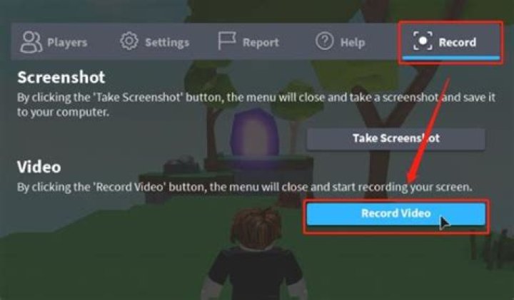 How to record on roblox