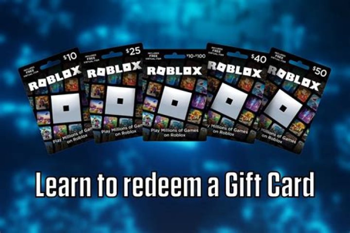 How to redeem a roblox card