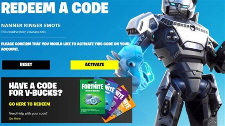 How to redeem codes on fortnite