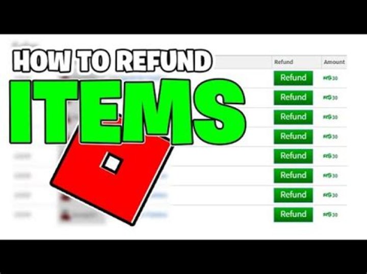 How to refund deleted items on roblox