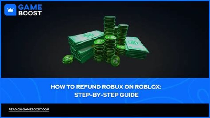 How to refund robux on roblox