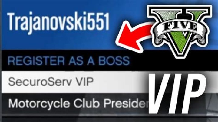 How to register as a vip in gta v