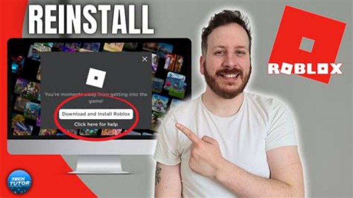 How to reinstall roblox
