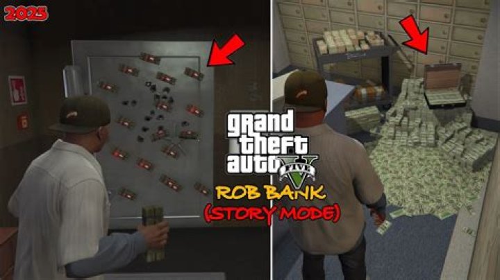 How to rob a banks on gta v offline