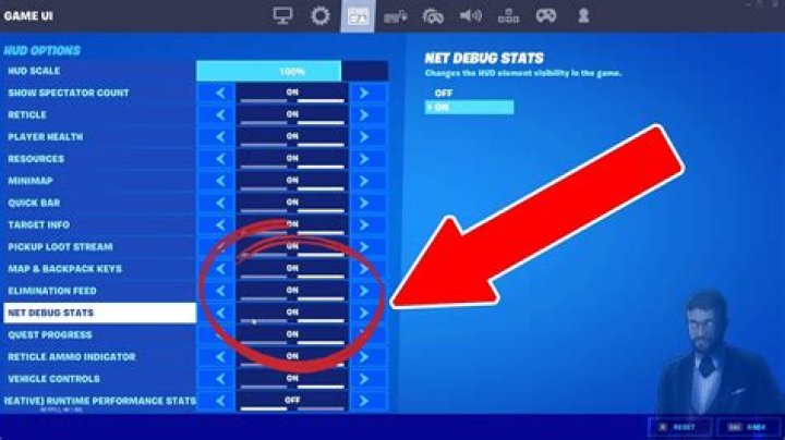 How to see ping in fortnite