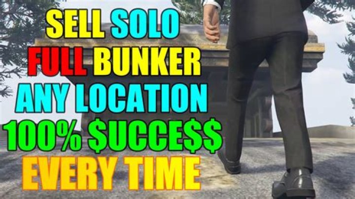 How to sell a bunker in gta